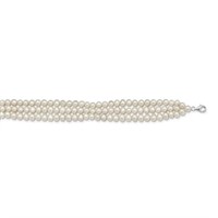 Sterling Silver Fresh Water Pearl Choker