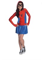 Marvel Girls' Spider girl Hoody Dress - M 8/10