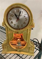 Vintage, master crafters, mechanical clock(