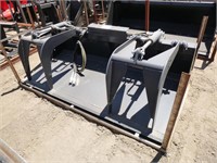 72" Skid Steer Grapple Bucket