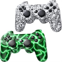 NEW $33 2PK PS3 Wireless Controllers