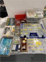 LARGE GROUP OF MODEL CAR KIT PARTS OF ALL KINDS