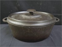Vintage cast-iron casserole