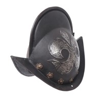 Munich Town Guard Morion Helmet, 17th C. Style