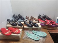 Retro Ladies Shoes & Slippers Guessing Size 6-7