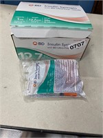 5- boxes TB syringes 705-709