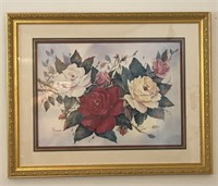 Jewels Rose Garden 37"x 29” print by B Sumrall