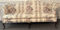 Vintage Floral Sofa 82”, no tears, in good