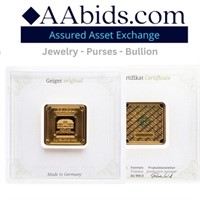 20 gram Gold Bar - Geiger (In Assay)