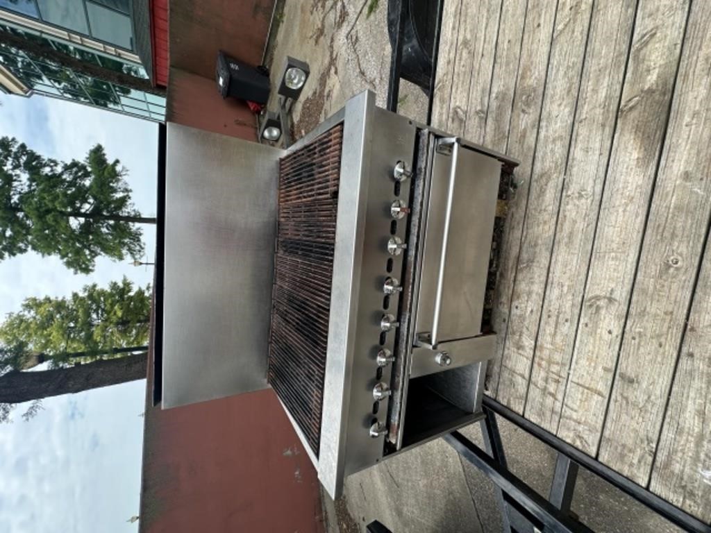 Commercial Grill and oven