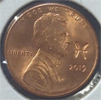 2019 Pisces penny