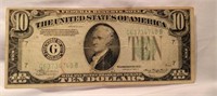 1934A $10 Federal Reserve Note