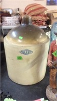 PACIFIC STONEWARE JUG 5 GAL, NECK CHIPPED