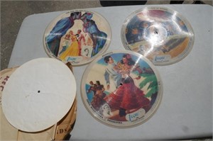 3 Vogue Double Sided Picture Records