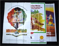 Three original movie 1970s posters