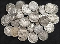 Roll of Nice Full Date Buffalo Nickels - 40 Coins
