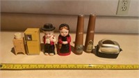 Vintage Childs kitchen toys, S&P Shakers