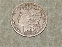 1891 CC Morgan 90% SILVER Dollar BETTER DATE