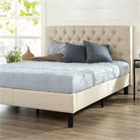 ZINUS Misty Upholstered Platform Bed Frame | Queen