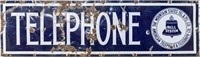 Bell Systems Telephone Porcelain Sign