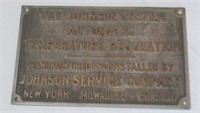 Bronze/brass Johnson Service Co. Automatic