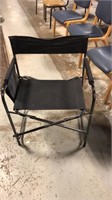 Big metal folding chair