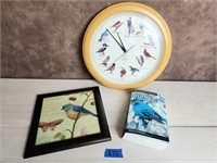 Birds quartz clock/Items