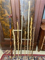 8 Walking Sticks