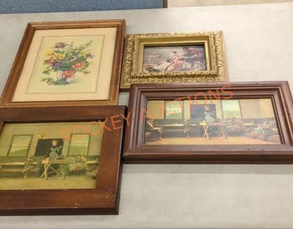 Framed Art lot multiple artists