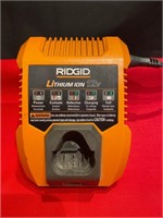 Rigid lithium ion 12volt charger