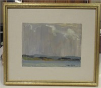 JOHN COOK ORIGINAL ON BOARD "BEFORE THE STORM"