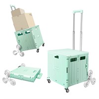 Honshine Foldable Cart with Stair Climbing Wheels,