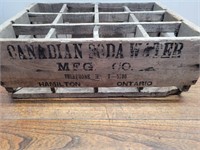 Antique CANADIAN SODA WATER @13.25inWx18inLx
