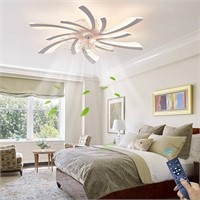 Flush Mount Ceiling Fan with Remote
