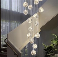 15-Light LED Staircase Chandelier