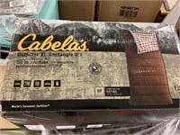 Cabela’s outfitter XL Rectangle sleeping bag**