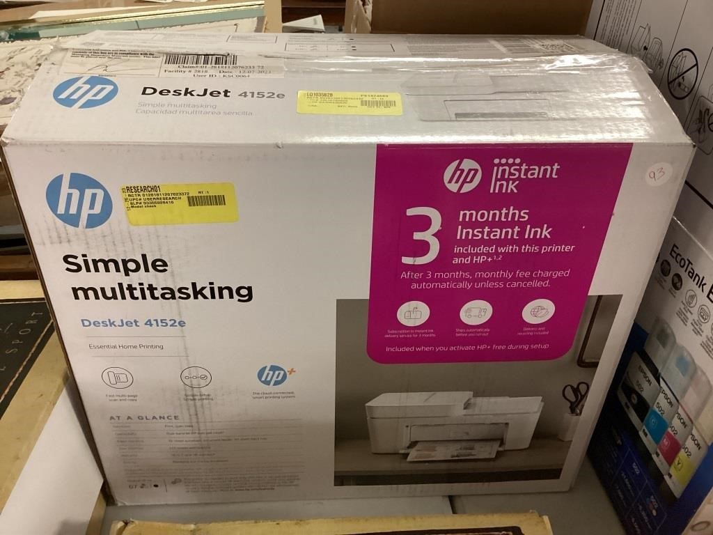 HP deskjet 4152e printer. Slight use