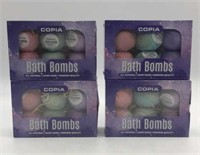 New Four Packages Of Bath Bombs