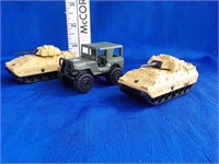 Matchbox jeep 2 tanks