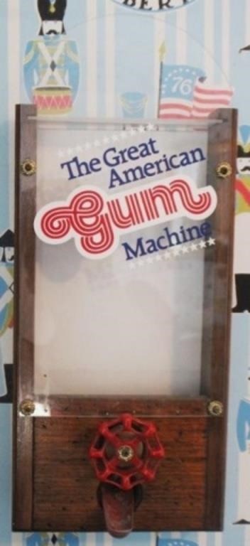 Great American Wall Hanging Gumball Machine