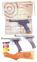 (3) Vintage Healthways Plainsman Co2 Bb Guns