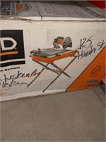 RIDGID Corded 7" Wet Tile Saw with Stand