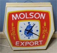 Horloge molson