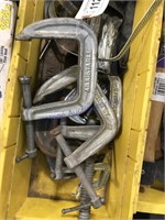 C-clamps, hose clamps, cotter pins