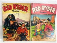 Red Ryder (2) Vintage Comics.