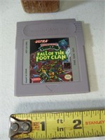 Nintendo Gameboy Game TMNT Fall of the Foot Clan