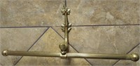 Antique Brass Moby Dick/Whale Towel Bar.