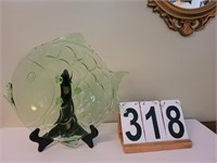 Uranium Fish Plate 13"