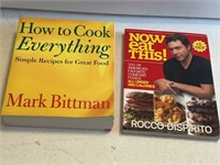2- cookbooks like new - Rocco DiSpirito and Mark