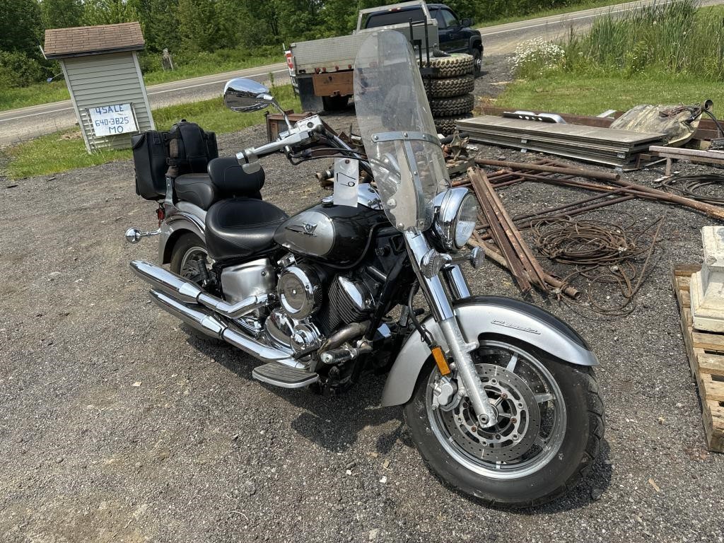 2007 Yamaha XVS V Star Motorcylce